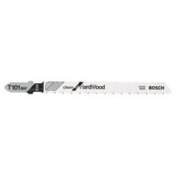 Lame de scie sauteuse BOSCH T 101 BRF, Clean for Hard Wood (2608636227)