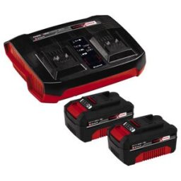 Einhell PXC-Kit de démarrage 2x 4,0Ah & Twincharger Kit (4512112)