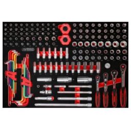 KS Tools Jeu de clés à douille 1/4''+ 3/8