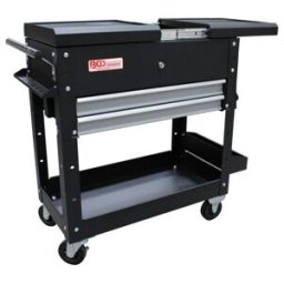 BGS Servante d’atelier, 2 tiroirs, double extension horizontale, vide ; BGS technic (4105)
