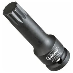 VIGOR Jeu d'embouts pour clé à chocs intérieur étoile (XZN) V7018-M18 (V7018-M18)