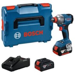 BOSCH Clé à chocs sans fil GDX 18V-285 avec 2 x batterie GBA 18V 4.0Ah (06019N2102)