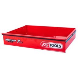 Tiroir avec logo et guidage à billes pour servante d’atelier P45, 785x568x145 mm KS Tools (873.7014-R009P)