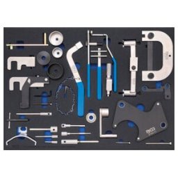 BGS Insert de servante d’atelier 3/3: Coffret de calage pour Renault, Nissan, Opel, Volvo ; BGS technic (4134)
