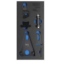 BGS technic BGS Insert de servante d'atelier 1/3 : Coffret de calage de poulie de vilebrequin/volant d’inertie et de séparation du capot frontal pour Renault, Nis (9699)