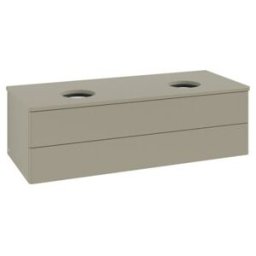 V&B; Meuble sous-lavabo sans structure de façade, éclairage Antao 120x36x50cm, couleur WBP Lac, st. Gr m Lac ; Villeroy & Boch (L24010HK)