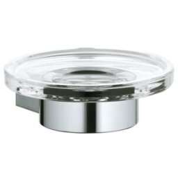 Keuco Plan m Porte-savon avec coupelle cristal, chromé (14955019000)