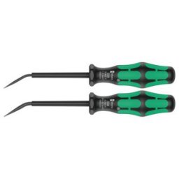Wera 338/2 Set d'outils d'actionnement de bornes sur rail, 2 pièces (05008100001)