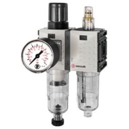 Riegler WE 2 pcs. »FUTURA-mini«, réservoir PC, manomètre standard, G 1/4, 0,5-8, HA (FUM 601-8)