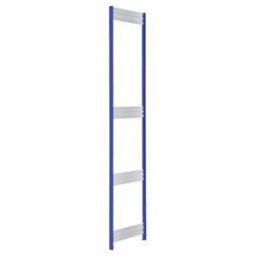 Echelles pour rayonnages à tablettes H 2500 bleu gentiane Bito RAL 5010 (C1200-0067)