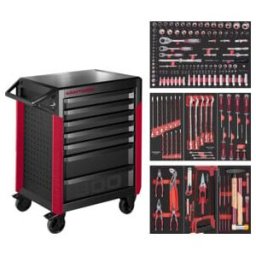 Kraftwerk Servantes d'atelier PRO LINE PT800 7 tiroirs 189 pcs. (102.417.005)