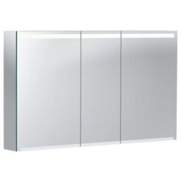 Geberit Armoire miroir Option 120x70x15 cm, avec éclairage, 3 portes (500207001)