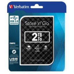 Verbatim Disque dur externe 2 To USB 3.0, 6,35 cm (2,5