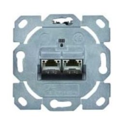 Telegärtner Support de module AMJ-S double encastré/0flex Cat6A T568B 100022965 (100022965)