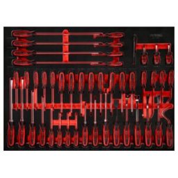 Jeu de tournevis dans insert en mousse, 46 pcs KS Tools (821.0046)