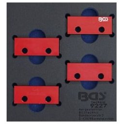 Insert de servante d'atelier 1/6 : Jeu d’outils de verrouillage d'arbre à came pour Alfa Romeo / Lancia 3.0l V6 24V BGS ; BGS technic (9227)