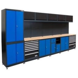 BGS Système d’armoires modulaires compact en bois, 6 modules ; BGS technic (80130)