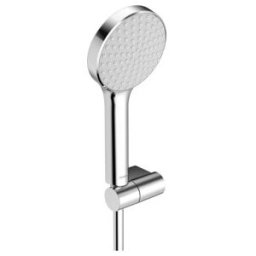Hansa Douchette de tuyau HANSAACTIVEJET, pommeau de douche manuel, jet unique, gris clair/chrome (84380113)