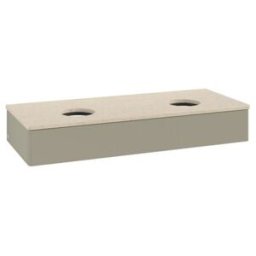 V&B; Meuble sous lavabo sans structure de façade, avec éclairage Antao 120x19x50cm, WBP botti., st. Gr m Lac ; Villeroy & Boch (L13013HK)