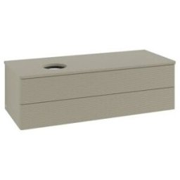 V&B; Meuble sous lavabo avec structure frontale, éclairage Antao 120x36x50cm, couleur WBP Lac, st. Gr m Lac ; Villeroy & Boch (L22110HK)
