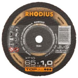 Mini-disque de tronçonnage extra-fin Rhodius XT10 MINI (206801)