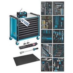 HAZET Servante d’atelier Assistent 179NXXL-8D équipée de 548 outils (179NXXL-8D/548EC)