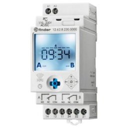 Finder Horloge programmateur 2 inverseurs, 16A 12.62.8.230.0000 (126282300000)
