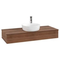 V&B; Meuble sous lavabo avec structure de façade, éclairage Antao 120x19x50cm, HL, WBP w. wal, w. wal ; Villeroy & Boch (L10152HM)