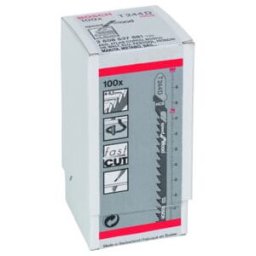 BOSCH Lame de scie sauteuse T 244 D VE 100 pcs Speed pour bois (2608637881)