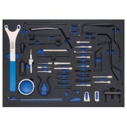 BGS Insert de servante d’atelier 3/3: Coffret de calage pour Fiat, Ford, Citroën, Peugeot ; BGS technic (4135)