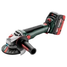 Meuleuse d'angle sans fil Metabo WVB 18 LT BL 11-125 Quick, metaBOX 165 L ; 18V 2x5.5Ah LiHD + ASC 145 (613057660)