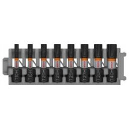BOSCH PRO Set de embouts Impact, 25 mm, 8 pcs (2608521U56)