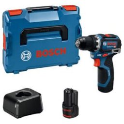 BOSCH Perceuse-visseuse sans fil GSR 12V-32, 2 x Batterie GBA 12V 2.0Ah en L-BOXX (06019N7002)