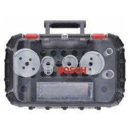 Kit scie cloche BOSCH Progressor for Wood and Metal, kit Electricien 9 pièces 19-83 mm (2608594190)