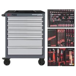 Kraftwerk Servante d'atelier BT700 7 tiroirs 189 pcs. (102.381.517)