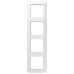 Jung Cadre 4 voies aws niveau/vertical AS 584 WW (AS584WW)