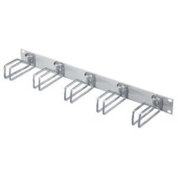 Rittal Panneau de brassage 1U avec 5 supports métalliques DK 7257.035 (7257035)