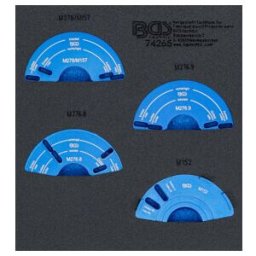 BGS Insert de servante d’atelier 1/6 : kit d’outils de réglage variateur d’arbre à cames, pour Mercedes-Benz M152, M157, M276, M278 ; BGS technic (74265)