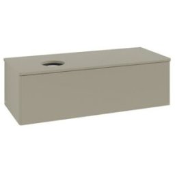 V&B; Meuble sous-lavabo sans structure de façade, éclairage Antao 120x36x50cm, couleur WBP Lac, st. Gr m Lac ; Villeroy & Boch (L33010HK)
