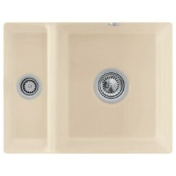 V&B; Évier sous-plan Subway 60 XU, blanc pierre CeramicPlus ; Villeroy & Boch (675800RW)