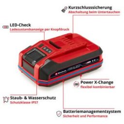 POWER X-CHANGE SEALED Batterie 18V 4,0Ah SEALED PXC Plus ; Einhell (4511627)