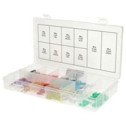 Assortiment de mini-fusibles KS Tools, 2-30A, 100 pcs. (970.0740)