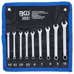 BGS Jeu de clés mixtes 4 - 10 mm 9 pièces ; BGS technic (30551)