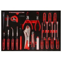 Jeu de tournevis et pinces dans insert en mousse, 32 pcs KS Tools (811.1032)