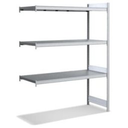 Bito Set de fixation pour étagères / 350kg 1999x1512x624 3 niveaux Tablette galvanisée (C1256-0014)