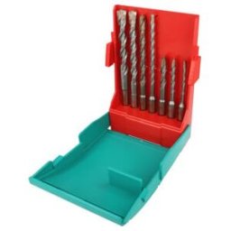 Jeu de forets marteaux MAXXBOX Bionic Pro SDS-plus 7pces SDS-Plus boîte en plast ; Heller (16315)