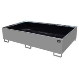 Bauer Südlohn Bac à étagère avec insert PE RW 2200-2 PE, peint, gris souris (4518-61-0000-7005)