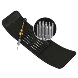 Jeu de tournevis de mécanique précision KK Micro-Set ESD/11 11 pces fente/PH/TOR ; Wera (05073670001)