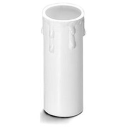Houben Manchon de bougie E14 goutte, blanc, 65 mm 100161 (100161)