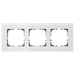 MDT technologies Cadre en verre triple blanc BE-GTR3W.01 (BE-GTR3W.01)